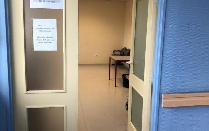 Salle d'attente bloc obstétrical-urgence gynécologie