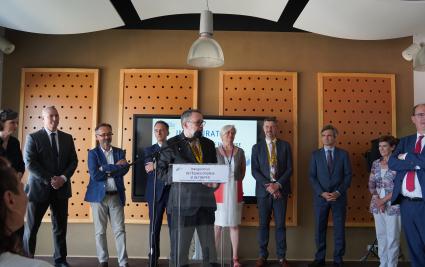 Inauguration UAPED et espace delphine