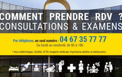 Comment prendre RDV en consultation
