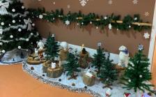 Décorations de Noël en Gériatrie
